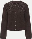 Only Strickjacke ONLMIGGIE Braun M