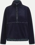 Cecil Fleece Troyer mit Leo-Details Blau L
