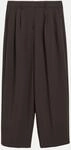 Comma Bundfaltenhose Braun 34