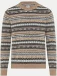 Brax Strickpullover RICK mit Jacquard-Muster Mehrfarbig M