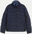 Tom Tailor Casual Steppjacke mit verstaubarer Kapuze Blau XXL