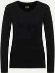 Cecil Basic Langarmshirt Pia Schwarz XL