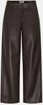 Only Barrel-Fit Kunstlederhose ONLNELI Braun XL/32