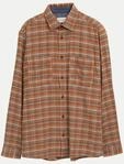 Tom Tailor Casual Flanell-Hemd mit Brusttaschen Braun XXL
