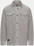 camel active Overshirt aus Cord Grau L