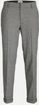 Jack & Jones Chino Hose JPSTOLLIE 179086001-Grey Melange/HERRINGBONE 33/32