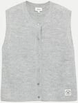 s.Oliver RED LABEL Strickweste mit Knopfleiste Grau 38