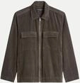 Marc O'Polo Overshirt aus Cord Braun M