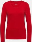 Cecil Basic Langarmshirt Pia Rot XL