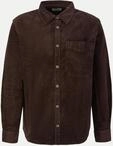 s.Oliver RED LABEL Cord-Overshirt Hemd Braun S