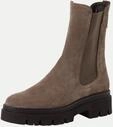 Tamaris Chelsea Boots mit Blockabsatz Braun 37