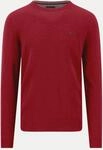 Fynch-Hatton Pullover mit Rundhalsausschnitt aus Woll-Mix mit Kaschmiranteil Rot M