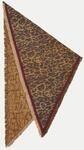 Codello Jacquard-Dreieckstuch mit Leo-Muster Mehrfarbig 