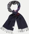 Brax Schal MILAN S mit Blockstreifen Blau 