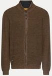 camel active Strickjacke mit Rei&szlig;verschluss Braun M
