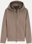 Boss Green Hoodie Transit mit doppeltem Ausschnitt Braun XL