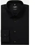 Slim-Fit Hemd Schwarz 36