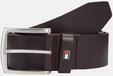 Tommy Hilfiger Lederg&uuml;rtel Denton Violett 110