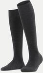 Falke Kniestr&uuml;mpfe Softmerino Grau 37-38