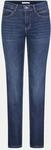 Mac Straight Fit Jeans mit Label-Patch Blau 34/30