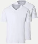 Casamoda T-Shirt Doppelpack Wei&szlig; S