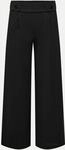 JDY Wide-Leg Hose Schwarz XL/32