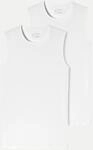 Schiesser Tank Top 2er-Pack Wei&szlig; M
