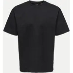 Oversize T-Shirt Schwarz XL