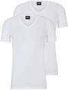 BOSS T-Shirt 2er-Pack Wei&szlig; XL