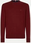 Tommy Hilfiger Pullover mit Logo-Stickerei Violett M
