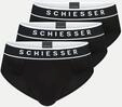 Schiesser 3er Pack Rio-Slip Schwarz 6