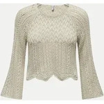 Cropped Strickpullover Nola Beige S