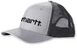 Carhartt Cap Dunmore Logo 101195 Canvas mit Mesh-R&uuml;ckseite Asphalt/Black