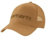 Carhartt Cap Dunmore Logo 101195 Canvas mit Mesh-R&uuml;ckseite Carhartt Brown/Oiled