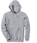 Carhartt Herren Midweight Sweatshirt K121 Heather Grey S