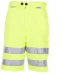 Planam Shorts Warnschutz 2014 uni gelb S