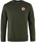 Fj&auml;llr&auml;ven Herren Pullover 1960 Logo Badge Deep Forest L