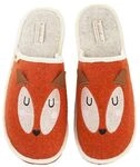 Adelheid Damen Filzpantoffel Fuchs orange 42/43