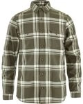 Fj&auml;llr&auml;ven Herren Flannelhemd &Ouml;vik Lite Laurel Green-Chalk White L