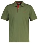 Gant Herren Poloshirt Regular Contrast Piqu&eacute; Dry Herb Green M