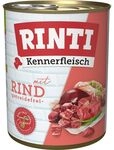 Rinti Hunde Nassfutter Dose Kennerfleisch Rind 800g