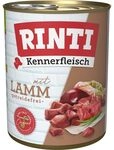Rinti Hunde Nassfutter Dose Kennerfleisch Lamm 800g