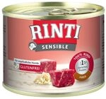 Rinti Hunde Nassfutter Dose Sensible Rind & Reis 185g