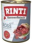 Rinti Hunde Nassfutter Dose Kennerfleisch Ross 800g