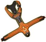 Niggeloh Hundegeschirr Follow orange/oliv S