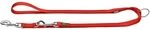 Hunter Verstellbare F&uuml;hrleine Nylon Rot L 200 cm, B 1,0 cm