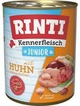 Rinti Hunde Nassfutter Dose Kennerfleisch Junior Huhn 800g