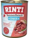 Rinti Hunde Nassfutter Dose Kennerfleisch Junior Rind 800g