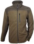 Hubertus Herren Fleecejacke Eifel Oliv/Braun S