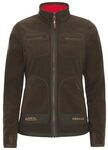 H&auml;rkila Damen Fleecejacke Kamko Brown/Red XL